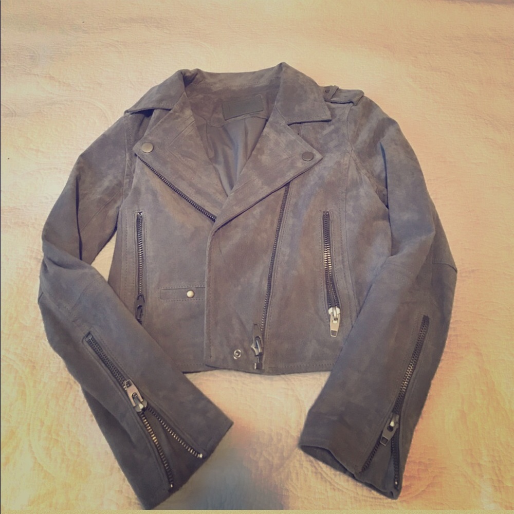 * Designer Leather Jacket **brand new